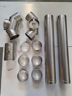 ETA Rauchrohr Anschluss-Set D=150 f ePE Fanganschluss bauseits