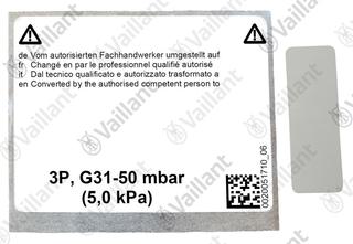 VA Umstellsatz, H-P (DE/AT) Vaillant-Nr. 0020253189