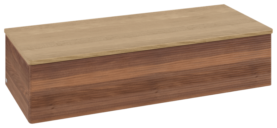 Artikelbild 1 des Artikels „V&B SB m F-Struktur -Beleuchtung Antao 120x26,8x50cm, WBP-farbe hon. Oa, w. wal Waschbeckenplattenfarbe honey oak | warm walnut“