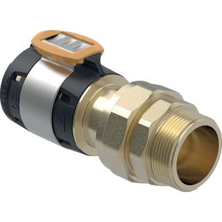 Geberit Übergangsverschraubung FlowFit d 50mm, R 1 1/2, G 1 3/4, m Außengewinde