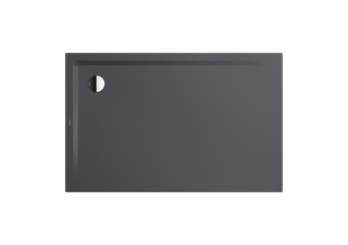 Kaldewei Duschwanne SUPERPLAN 1860-5 100x140x2,5cm, m Tr. fl, o E/Anti, C 80