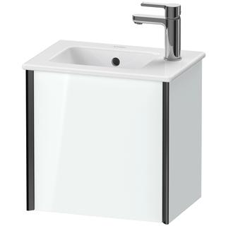 Duravit Waschtisch-Unterschrank XViu 41x29x40cm, wd, sw m, Anschl li, we hgl
