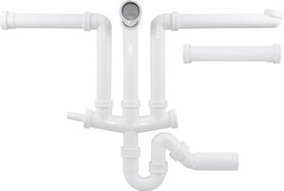 Blanco Beckenverbindung 2x3 1/2"-1x1 1/2"/3x3 1/2"