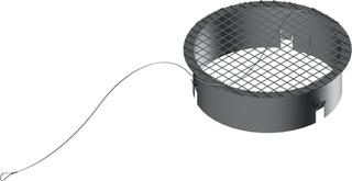 BOSCH Ersatzteil TTNR: 8737718929 Lüftungsgitter DN160