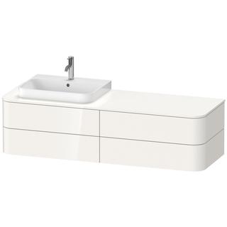 Duravit WT-Unterschrank Happy D.2 Plus 160x55cm, f K, 4 La, f AWT, li, we hgl