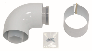 Vaillant Bogen 87Gr, d 60/100, konz., f Innen, PP