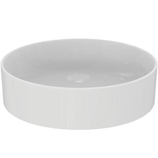 IS Aufsatzschale Conca rd d 45cm, we., o. Hahnloch und Überlauf