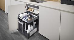Blanco Schublade FLAT DRAWER 60 P Kunststoff/Aluminium, ausziehbare Front