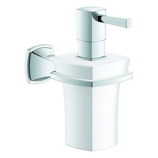 GROHE Halter Grandera mit Keramik-Seifenspender, chrom