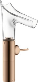 hansgrohe WT-EHM Axor Starck V 220 m Glas, unver Abl.garn, pol. r gol