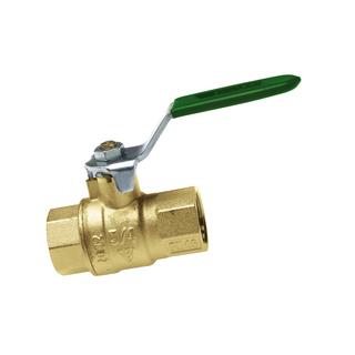 Watts KFE-Kugelhahn MS, Hebelgriff grün, KDW 25-H DN 25-1"