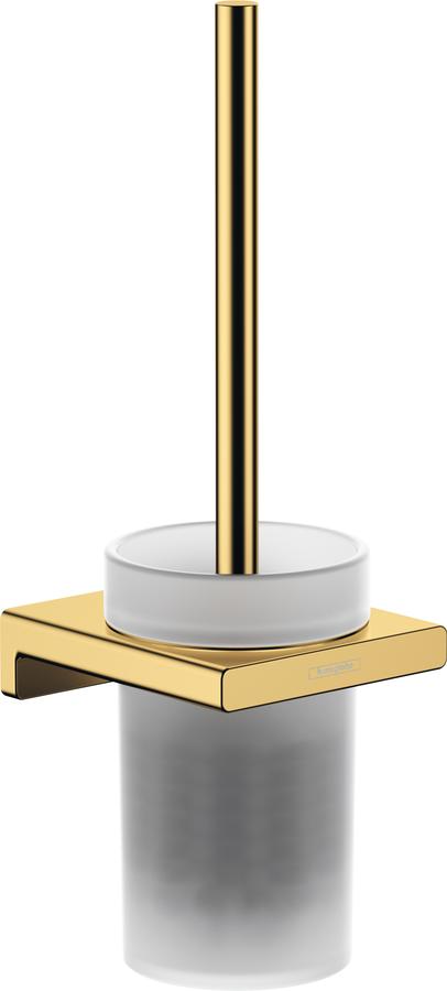 Artikelbild 1 des Artikels „hansgrohe WC-Bürstengarnitur AddStoris Wandmont., Met., Gl., pol. gold optic polished gold optic“