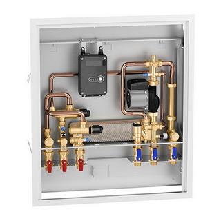 Caleffi Wohnungsstation SATK 50 UP, dezentr., 45-75 GrC, WT 40 kW