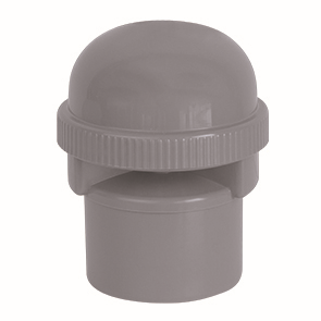 Airfit Rohrbelüfter DN 40, PP, für Abflussrohr, grau