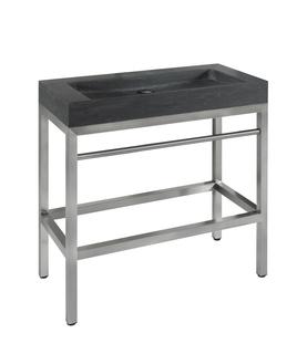 Schulte Stand-Waschtisch wintec Trend II 960x450mm, o Hahnloch, Naturstein, weiß