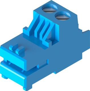 BOSCH Ersatzteil TTNR: 8737718379 Anschlussklemme XCU I1 2p. LightBlue