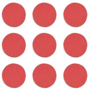 HAAS Gummi-Schwimmer-Puffer 10x5,5mm, passend für Geberit, Peki, rot