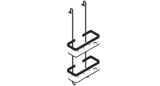 Giese Duschkorb Bodyguard Newport 260x700x42mm, f Wd. 6/8mm, m Ha f R., s