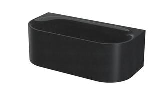 Badewanne BetteLux Oval Silouette-I-3415 midnight, 170x80x45cm, freistehend