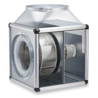 Helios GigaBox Radialventilator GBW 450/4 T120, 1-ph, reg., m Formst./Mansch