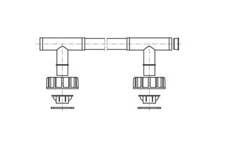 Dehoust Entlüftung 2-er Ba., PE 1000 - 2000, f Bandagentank