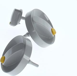 BOSCH Ersatzteil TTNR: 87120001040 Drehgriffe hellgrau