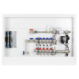 Strawa Regelstation FBR-63-V-W1-WMZ-CA 6 HK, 882x710-840mm, für Fußbodenheizung