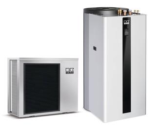 Remko Smart-Wärmepumpe mit Trinkwasserspeicher EWS 301-E