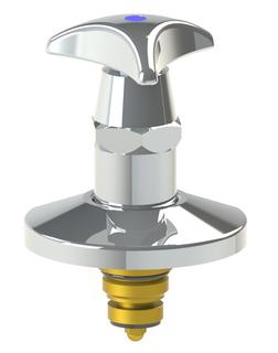 Schulte UP-Ventil-Oberteil m Sichtteilen, vc, 1", k, Trecorngriff