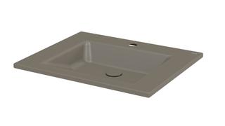 Einbau-Waschtisch BetteAqua A070 60x49,5cm, HLW1, graphite