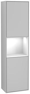 V&B Hochschrank Finion 41,8x151,6cm, l, Rg g wh. Lac, lig Gr m