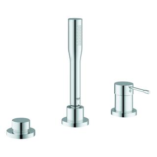 GROHE 3-Loch-Wannenkombination Essence mit Handbrause, chrom
