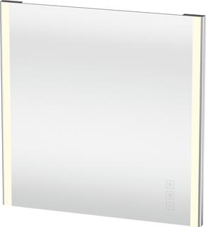 Duravit Lichtspiegel XSquare 80x80x3,3cm, 49 W, LED, chrom