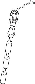 BOSCH Ersatzteil TTNR: 87397222400 Kettenanode 1 1/4"