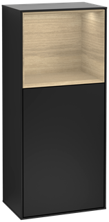 V&B Seitenschrank Wandbeleuchtung Finion 41,8x93,6cm, l, Reg ob Oa ven, bla m Lac