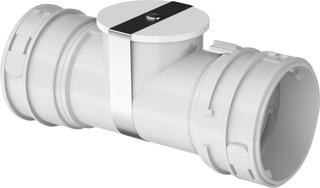 BOSCH Rohr FC-FR60 d= 60mm für Flexrohr, mit Prüföffnung