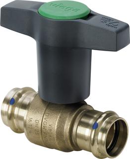 Viega Kugelhahn Easytop 2275LF DN 15, 18mm, labs-f, Sil-br, SC, PA