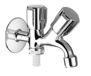 Schell Kombi-Auslaufventil COMFORT G 1/2 AG, m Schl.-Verschrbg., verchromt