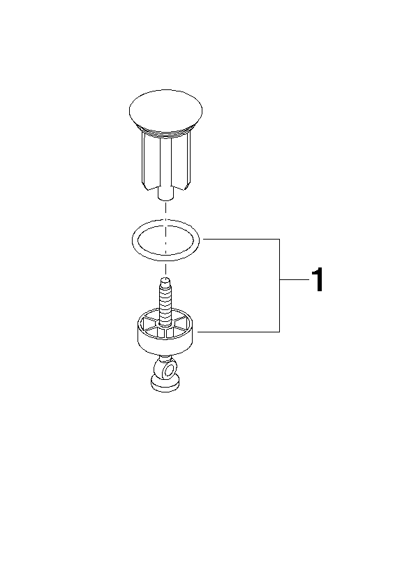 Artikelbild 2 des Artikels „DO Stopfen ET 90312000900 D 38 x 94 mm Platin gebürstet “
