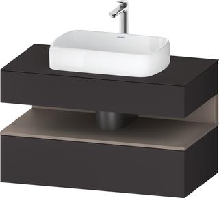 Duravit Waschtisch-Unterschrank Qatego 100x55x60cm, ba m/Gr m, Pl, Nischenb