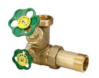 Schlösser Abzweig-T-KFR-Ventil 7800 DN 25, G 1 1/4x1 1/2, nichtst. Spindel