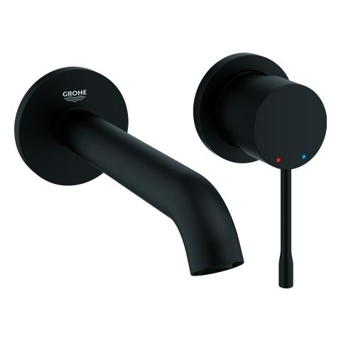 Artikelbild 1 des Artikels „GROHE Fertigmontageset Essence UP-2-L-WTM, Ausl. 18,3cm, phan bla phantom black“