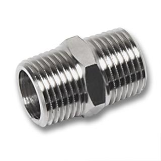 Sanha Doppelnippel NiroTherm 91280 AG, 1/2"