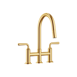 Dornbracht 3-L-Br.-Armatur VAIA Pull-d m Brausefkt., Ausl. 240mm, MS gebürstet