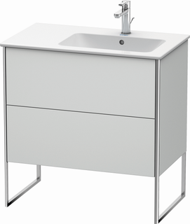 Duravit Waschtisch-Unterschrank XSquare 81x47,8x83,2cm, B r, w m, Nussb mitt
