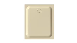 Duschwanne BetteSupra 8670 120x100x6,5cm, Glasur, cream