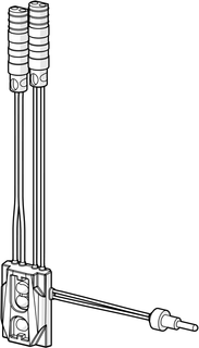 HA Sensor HANSA 1015156V 3/9 V, Bluetooth chrom