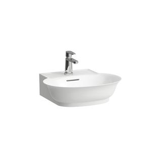 Laufen Aufsatz-HWB THE NEW CLASSIC 50x45cm, Unt geschli., m ÜL, m 1 HL, we