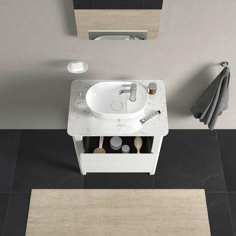 Artikelbild 7 des Artikels „Duravit Waschtisch-Unterschrank Luv 63,8x45x74,3cm, 1 AZ, steh., we s-matt Weiß Seidenmatt“