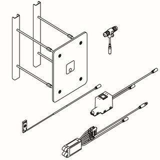 AR WC-Steuerung, A3000open, für Spülkasten für Hw.-Mont., 24 VDC